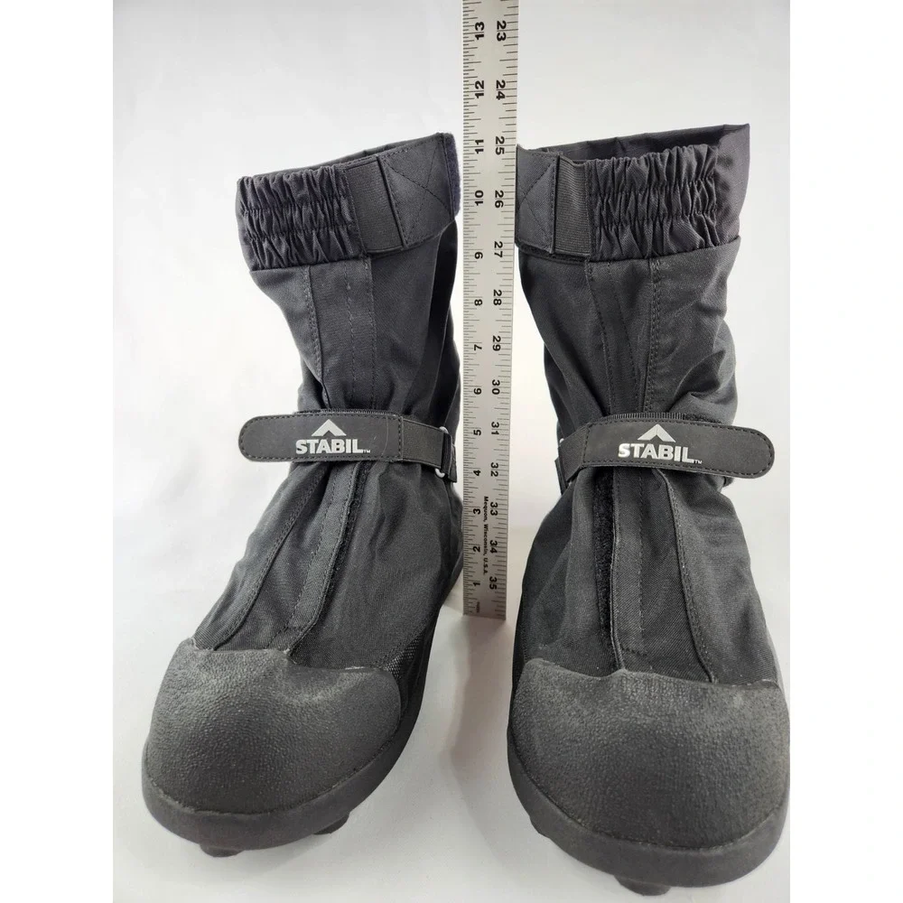 Stabil Overshoes Mid Calf LARGE Fits Ice Cleats Boots Mens 9-10.5 /Wms 10-12 NEW